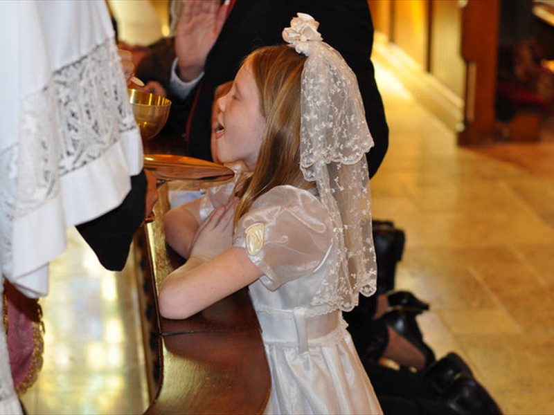  Adeline's 1st Communion